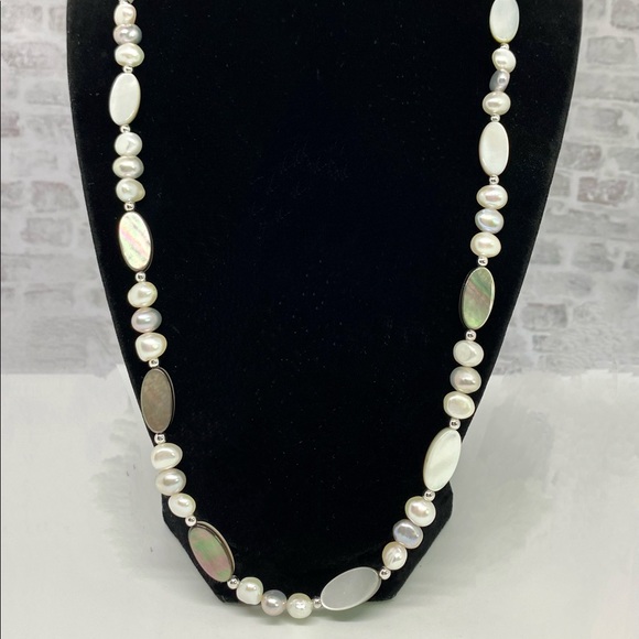 24”L Honora Baroque Freshwater Pearl Necklace - Picture 2 of 6